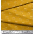 thumbnail image 2 of Soimoi Rayon Crepe Fabric Pug Dog Print Fabric by The Yard 46 Inch Wide, 2 of 3
