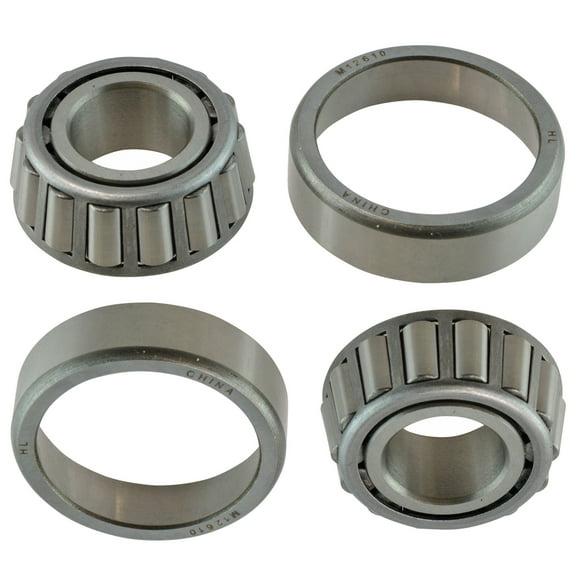 TRQ Front Outer Wheel Bearing & Race Set Pair for Chevy GMC Toyota Dodge Benz BHA54562