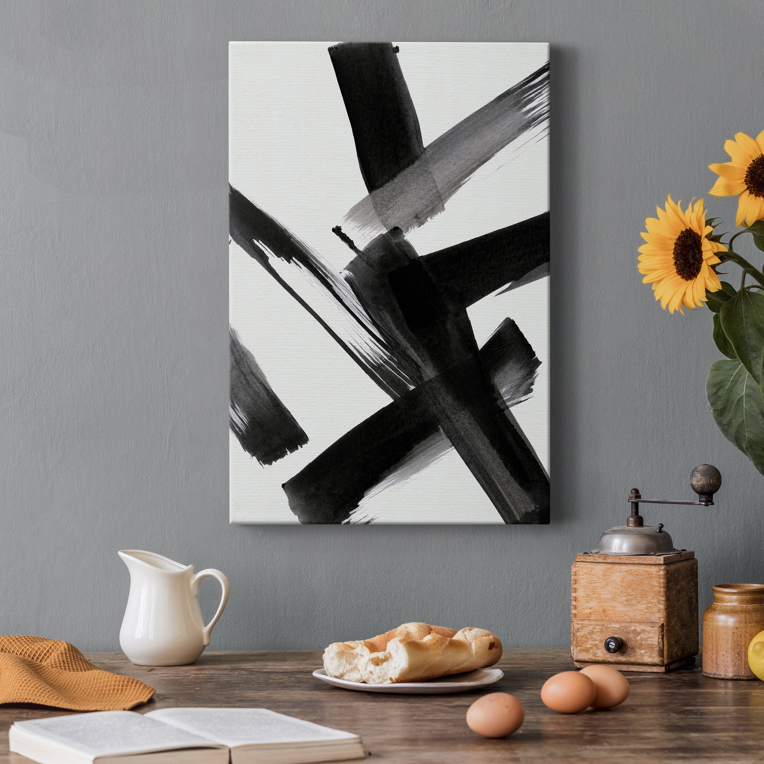 Black Magic II Premium Gallery Wrapped Canvas - Ready to Hang - 24 x 36