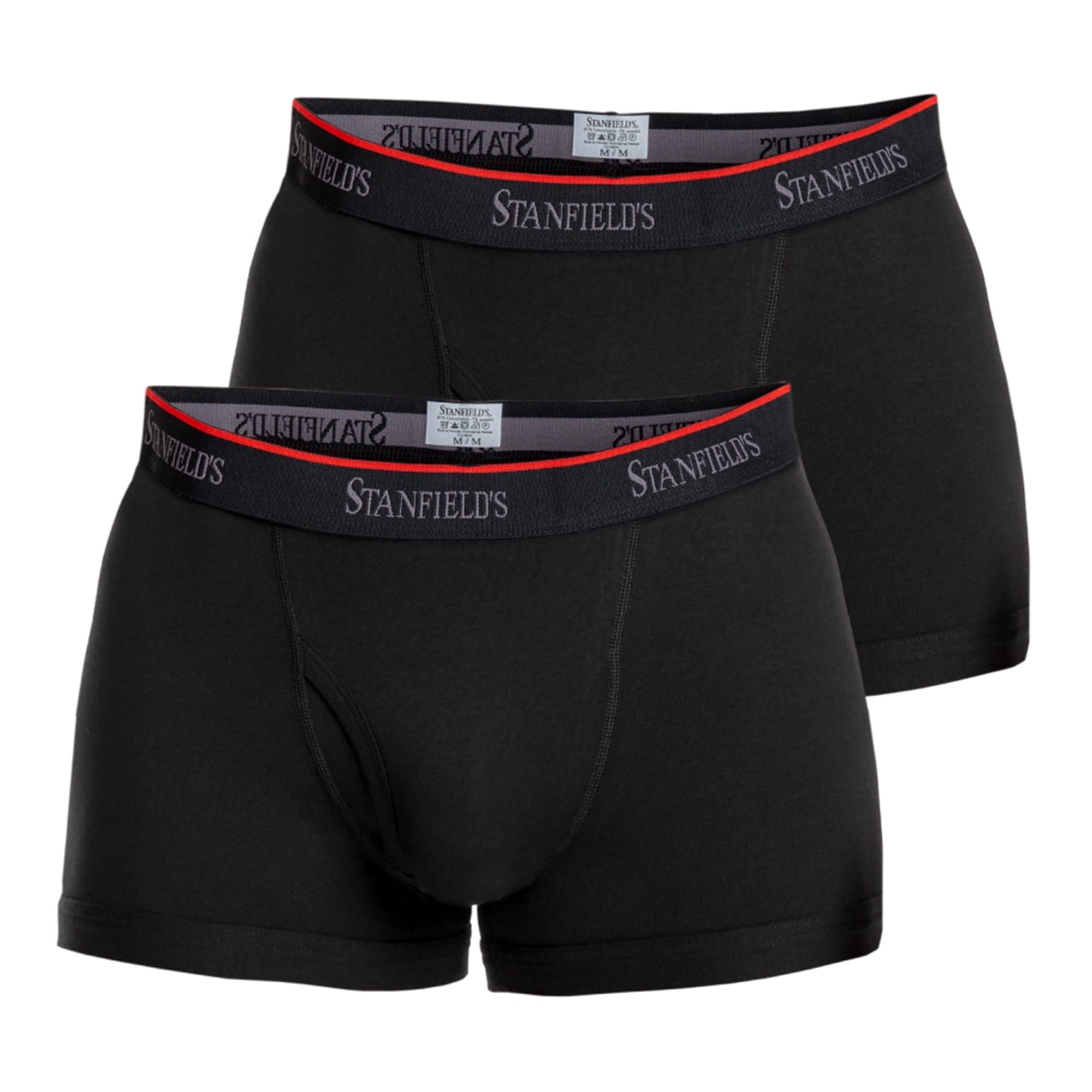 Stanfield's Men's Cotton Stretch Trunk Underwear-2 Pack