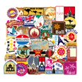 thumbnail image 3 of 100x Autocollants, Destinations Multicolores, 3 of 4