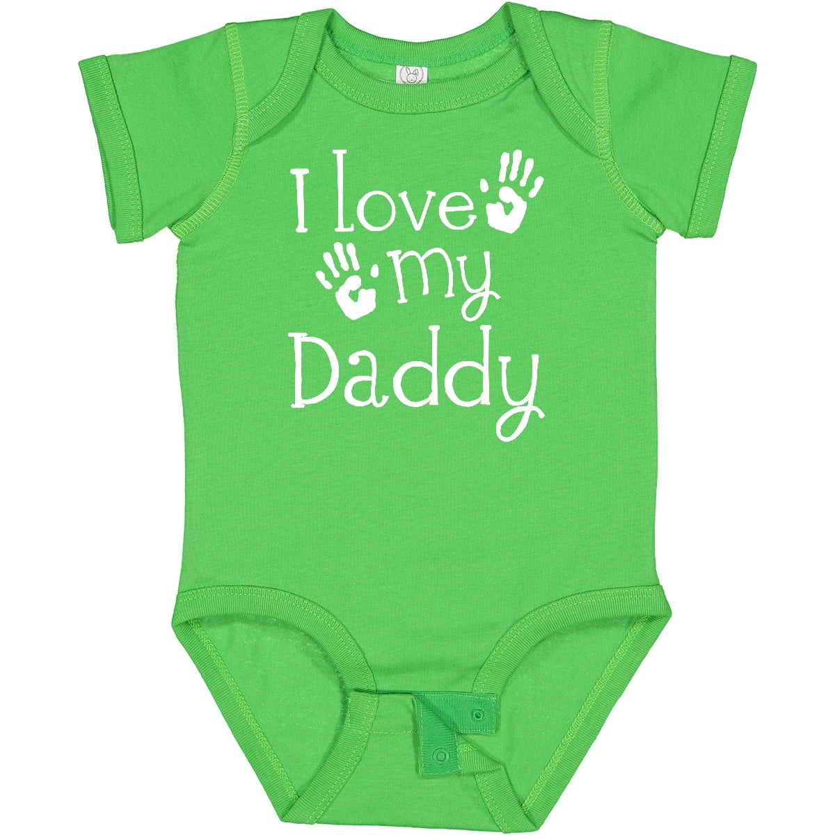 Inktastic I Love My Daddy Fathers Day Boys or Girls Baby Bodysuit