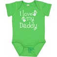 thumbnail image 3 of Inktastic I Love My Daddy Fathers Day Boys or Girls Baby Bodysuit, 3 of 5