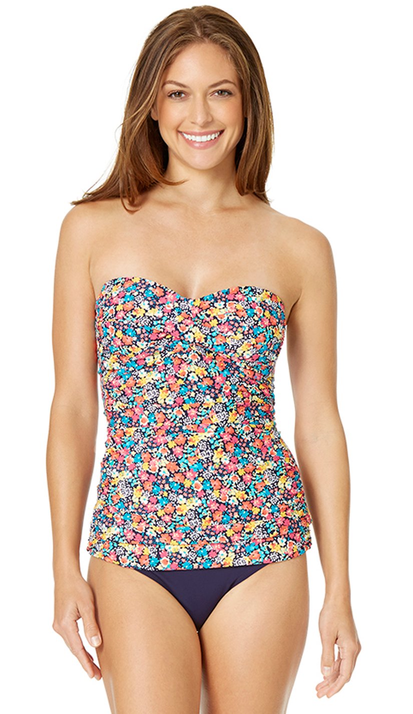 anne cole bandeau tankini