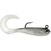 Storm WildEye Curl Tail Minnow 02 Fishing Lure 2" 1/16oz Shiner 3pcs
