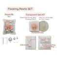 thumbnail image 3 of 150 Floating White Pearls - Large Sizes - Fills 2 Gallon of The Floating Transparent Water Gels for Your Vases - Pre- Measured Prep Bags for Best Results!, 3 of 5