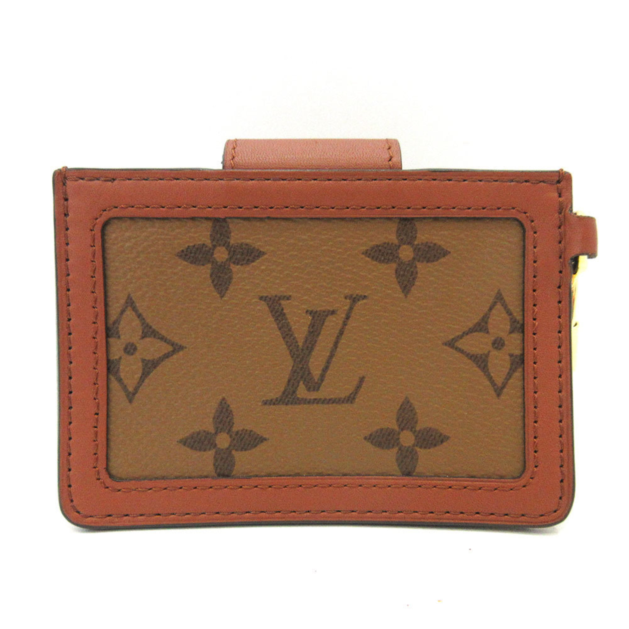 Authenticated Used Louis Vuitton Dauphine Multicult Brown Card