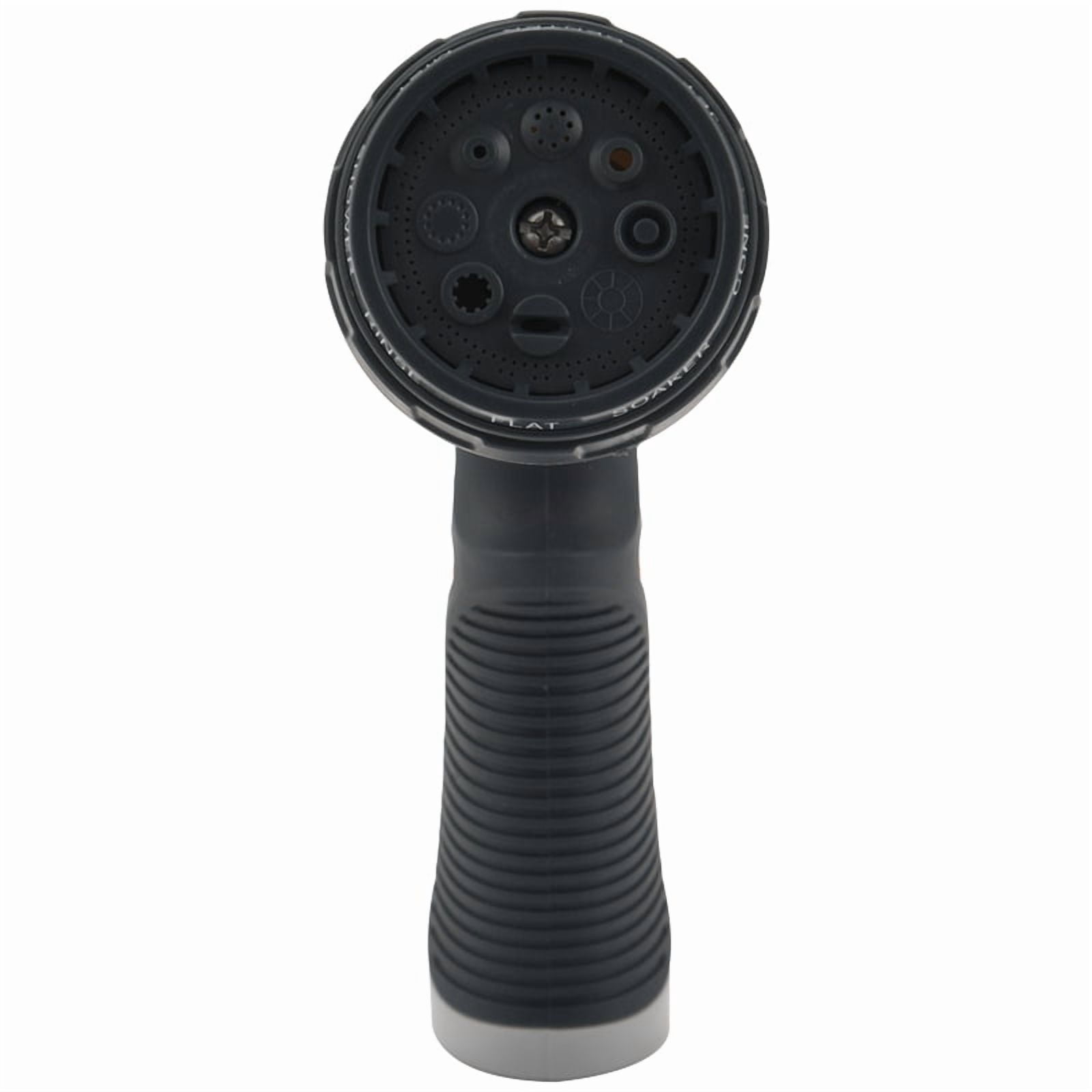 3X Hose Nozzle Garden Hose Nozzle Hose  Nozzle Leak Free High Pressure Heavy Duty 8 Pattern