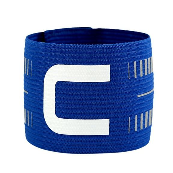 Hyasfey Captain Armbands for Soccer Adjustable Football Basketball Player Arm Bands Nylon Elastic "C" Bands Team Sports Accessories for Adults Youths