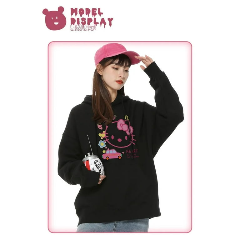 Sanrio Hello Kitty Y2K Clothes Women's 2024 Hoodies Clothes Sanrio Hello Kitty Y2K Clothes Women's 2024 Hoodies Clothes