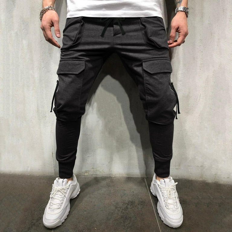 CAICJ98 Men'S Pants Men's Active Tack Jogger Pants Fitness CAICJ98 Men'S Pants Men's Active Tack Jogger Pants Fitness