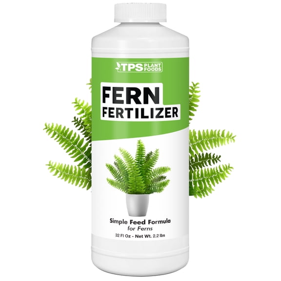 Fern Fertilizer for All Ferns and Mosses, Liquid Plant Food, 32 oz (1 Quart)