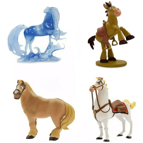 Horses Philippe Maximus Bullseye Nokk PVC Cake Topper Set 4 Figures New
