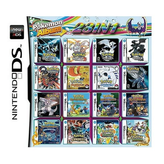 Monster 23 in 1 DS Games Collection Cartridges, US Version