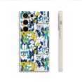 thumbnail image 1 of Destaca entre la multitud: colorida funda plateada para teléfono con diseño gráfico para iPhone 15 Pro Max 14 13 12 Pro 11, 1 of 4