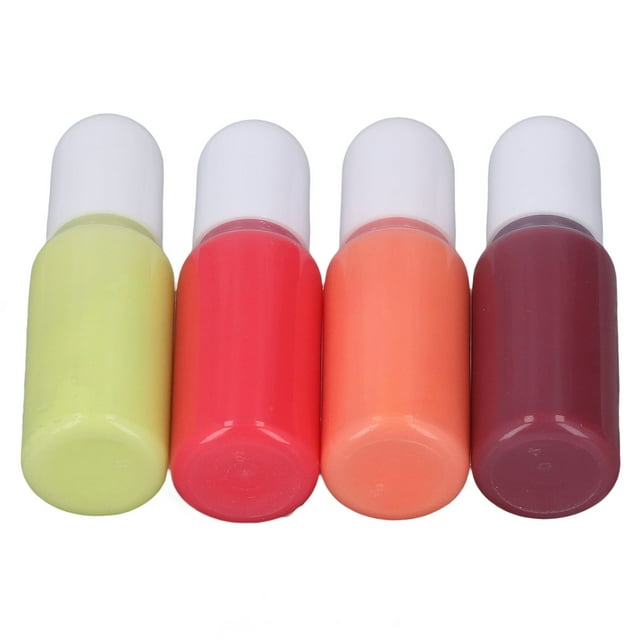 4 Colors Epoxy Resin Pigment Epoxy Resin Pigment High Concentration Color Epoxy Resin Dye For Resin Jewelry Making Casting Figurines High Transparent Epoxy Color Pigment Tint