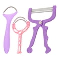 thumbnail image 5 of Depiladora facial de 3 piezas, herramienta para depilar el vello facial con hilo para mujeres, herramienta para depilar el mentón y las mejillas, removedor de vello con resorte., 5 of 5