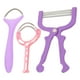 thumbnail image 5 of Depiladora facial de 3 piezas, herramienta para depilar el vello facial con hilo para mujeres, herramienta para depilar el mentón y las mejillas, removedor de vello con resorte., 5 of 5