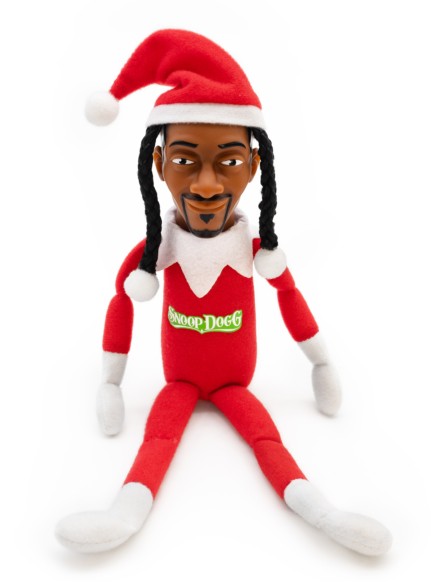 Snoop on the Stoop 12” Snoop Dogg Christmas Red Plush Figurine ...