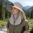 thumbnail image 2 of Womens Sun Hat Solar Fisherman Hat Men'S Full Protection Sun Hat Outdoor Fan Hat Sun Hat, 2 of 6