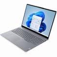 thumbnail image 6 of Lenovo ThinkBook 16 G9 IRL 21US0001US 16" Touchscreen Notebook, WUXGA, 120 Hz, Intel Core 7 2nd Gen 240H, 16 GB, 512 GB SSD, English Keyboard, Arctic Gray, 6 of 11