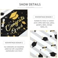 thumbnail image 2 of KAKOWELY Graduation Decorations Grad Tablecloth Black Decorative Tablecloth for Dinner Decoration 1Set, 2 of 7