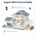 thumbnail image 3 of 2K Indoor Security Camera, 5G/2.4Ghz WiFi Home Security Camera, Robot/Pet/Baby Camera with Phone App, Motion Detection and Alarm, Two-Way Talk, Night Vision, Human Detection, 3 of 8