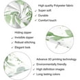 thumbnail image 3 of Green Leaf Body Pillow Cover Watercolor Eucalyptus Floral Spring Plant Leave Botanical Foliage Long Pillowcase with Zipper Decorative Soft Cushion Bedding Pillow Cases for Couch,Home Gift 20"x54", 3 of 4