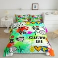 thumbnail image 2 of Manfei Gamer Volleyball 3-Piece Full Size Comforter Sets,Sport Theme Bedding Comforter Set,Ball Gamer Bedding Sets,Breathable Splash Room Decorative,Reversible, 2 of 8
