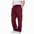 thumbnail image 2 of UAYOTSE Kids Sweatpants for Boys Fashion Casual Elastic Waist Drawstring Workout Long Pants Teen Boys Loose Comfy Active Pants with Pockets,Sizes 13-14 Years, 2 of 6
