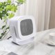 thumbnail image 2 of Desktop Heater 800W Energy Efficient Fast Heating Overheating Protection Dumping Shutdown Space Heater with Thermostat US Plug 110V, 2 of 4