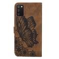 thumbnail image 5 of Allytech Galaxy A03s Case, Bling Butterfly Embossed PU Leather Cards Holder Stand Flip Folio Cover Wallet Case for Samsung Galaxy A03S - Brown, 5 of 5