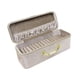 thumbnail image 3 of Estuche para pulseras, caja de almacenamiento de joyas con 15 ranuras, práctico estuche para brazaletes y joyas. Color del café con leche, 3 of 9