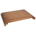 thumbnail image 1 of Base de adorno de madera de pino, soporte para tallado exquisito, soporte artesanal, decoración de escritorio XL, 1 of 8