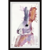 Parvez Taj Bunny Smudge Framed Wall Art
