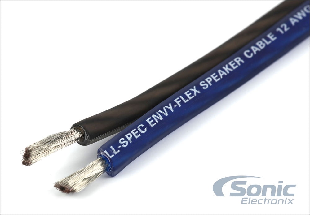 NVX XWS1225 25 ft. of True Spec 12 Gauge EnvyFlex Speaker Cable/Wire (100% Oxygen-Free Copper)