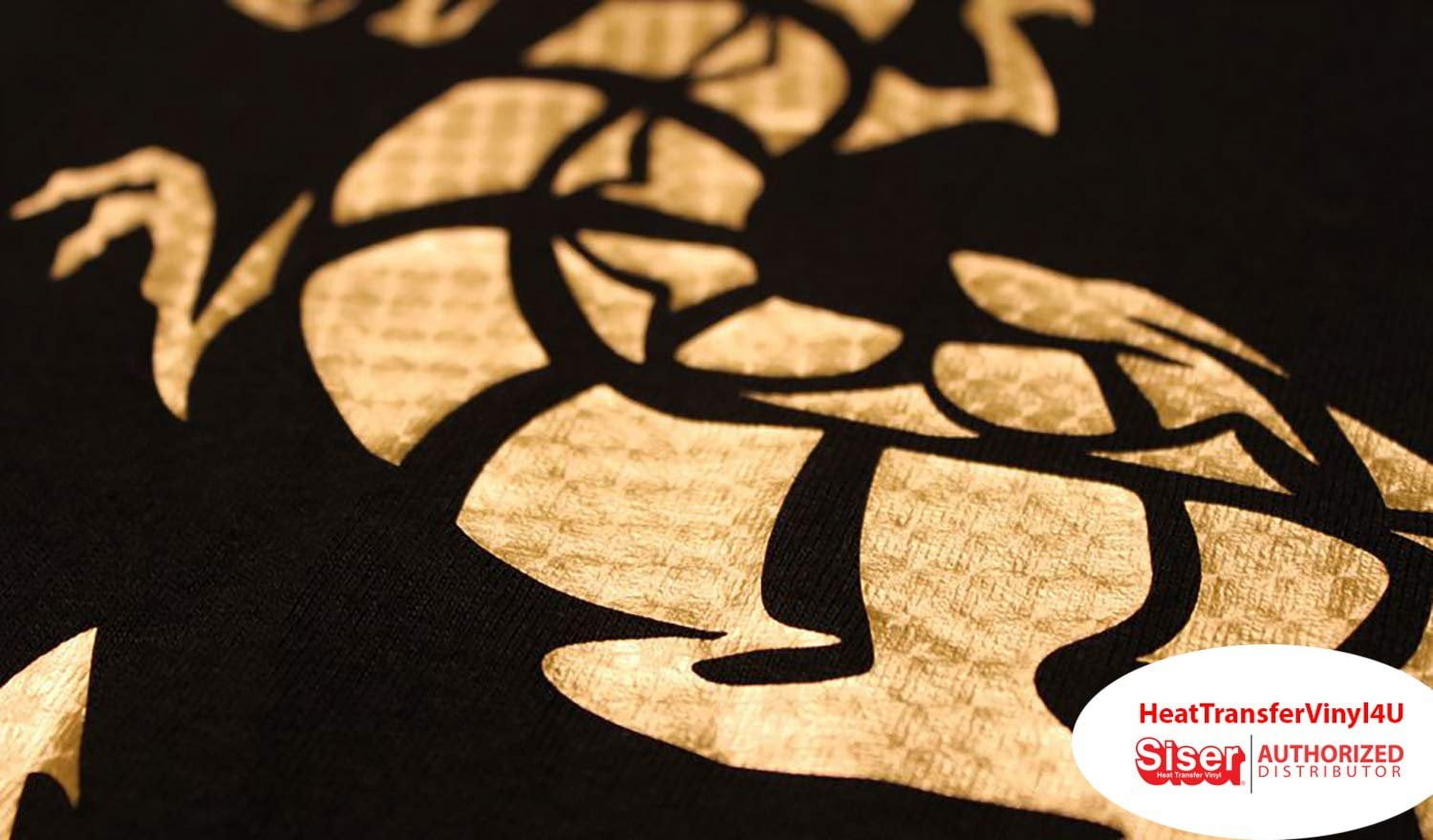 Siser EasyWeed Electric Iron on Heat Transfer Vinyl - 15 Inches by 25 Yards Copper