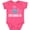 Vintage Hot Pink, variant on Inktastic San Diego California Whale Boys or Girls Baby Bodysuit