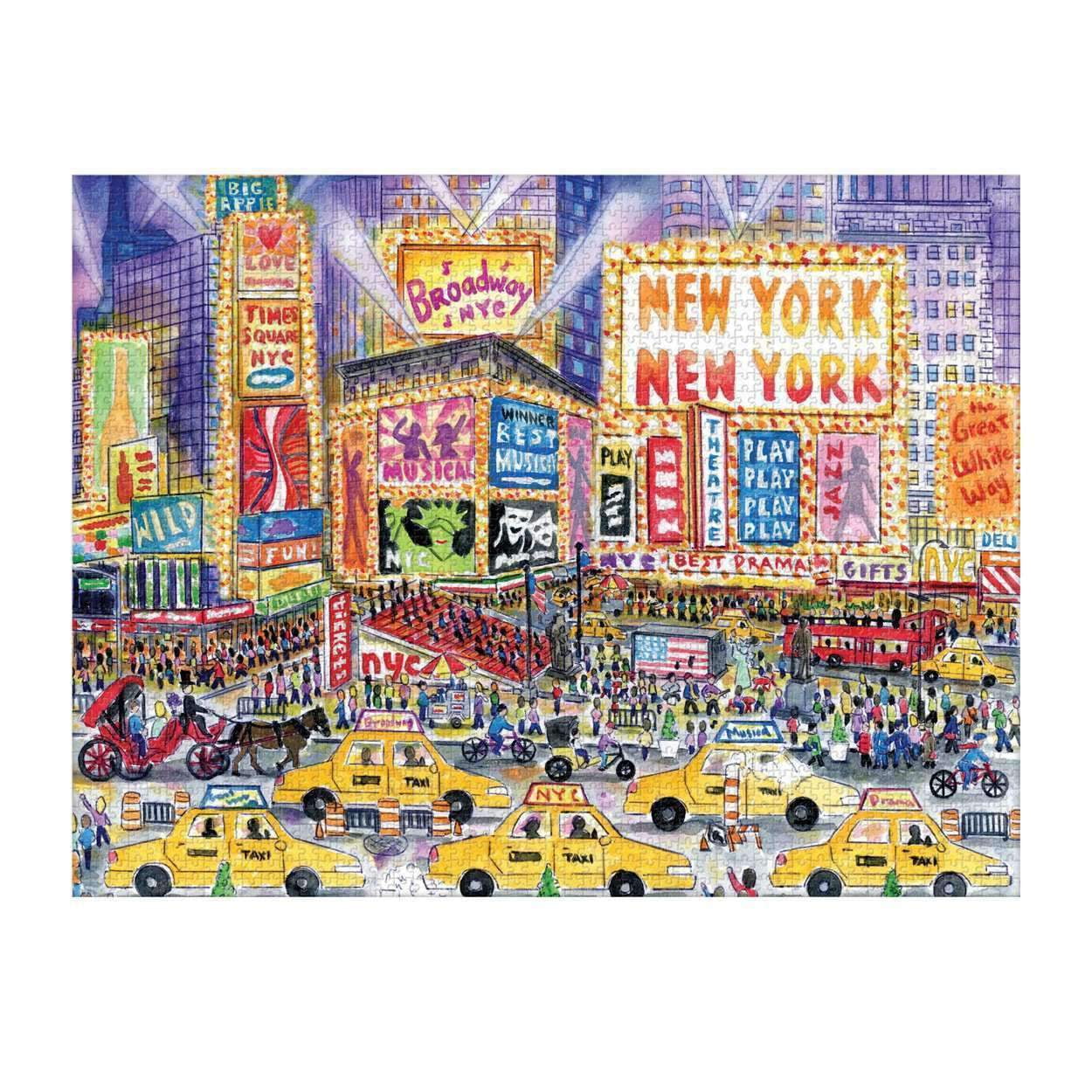 Galison - Michael Storrings - The Great White Way - 2000 Piece Jigsaw Puzzle