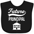 thumbnail image 3 of Inktastic Future School Principal Boys or Girls Baby Bib, 3 of 4