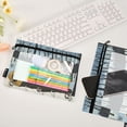 thumbnail image 4 of Sleepy Fox 9.8x7.1in Water Resistant Binder Pouch, 3-Ring Compatible, Transparent Front, 4 of 6