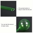 thumbnail image 4 of Auto-Riego Unique Bargains Bombilla 50mm Diámetro Plástico automático riego globo bola riego Dispositivo Para macetas plantas Claro Verde Azul 3 Pulgadas 1 juego, 4 of 5
