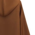 thumbnail image 5 of Odeerbi Teen Boys Girls Halloween Long Hooded Cape Cloak Solid Color Witch Robe for Party Dress Up, 5 of 5