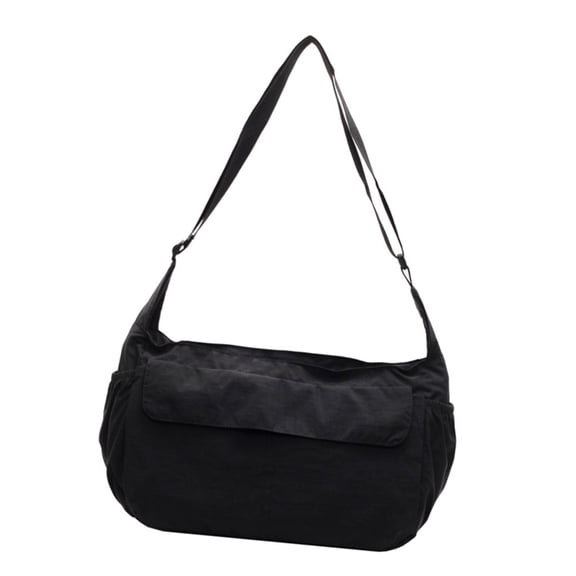 Osdhezcn Large Capacity Water Resistant Nylon Crossbody Bag for Women and Men Shoulder Bags with Adjustable Strap Casual Satchel