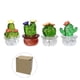 thumbnail image 5 of 4 Piezas de Adornos Interiores para AutomóViles, Figuras ArtíSticas de Cactus, DecoracióN del Hogar, Adornos de Cactus de Plantas en Miniatura para Manualidades de Escritorio A, 5 of 5