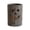 Gray A2, variant on Halloween Pumpkin Candle Holder, 7.25" Rustic Jack O Lantern Cylinder Lantern, Hollow Resin Tabletop Decor for Mantel Shelf and Entryway