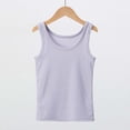 thumbnail image 3 of Gyujnb Ribbed Knit Sleeveless Tank Top, Lightweight Breathable Layering Vest for Summer Daily Wear (Big Girls),3-4 Years, 3 of 8