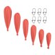 thumbnail image 3 of Fishing Practice Plug Fishing Casting Plug Baitcasting Rubber Practice Plug Suitable for Improving C, 3 of 5