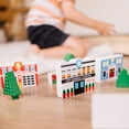 thumbnail image 5 of Melissa & Doug Wooden Town Play Set With Storage Tray (32 piece), Child, 5 of 9