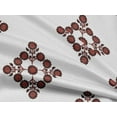 thumbnail image 5 of oneOone Rayon Brown Fabric Block Dress Material Fabric Print Fabric By The Yard 56 Inch Wide, 5 of 5